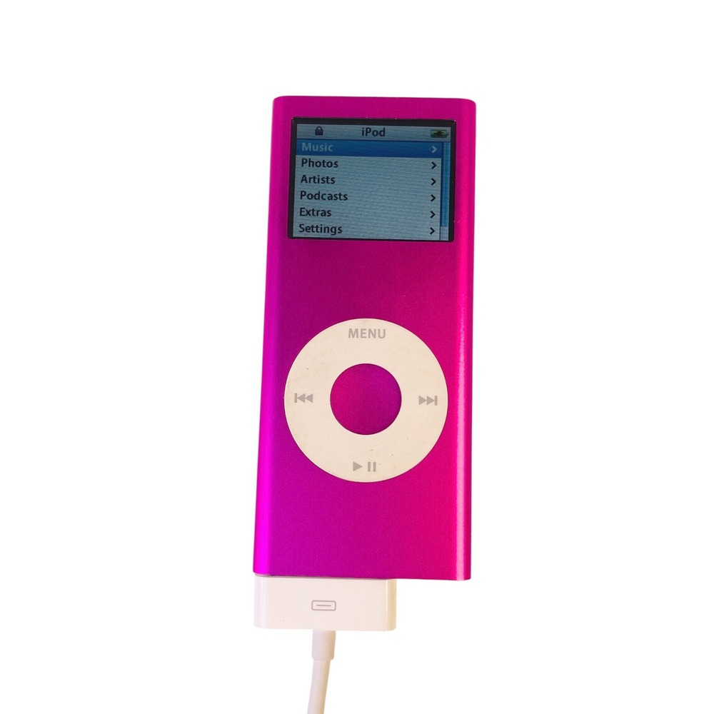 Apple iPod Nano 2nd Gen 4GB Pink A1199 Excellent Y2K Retro Tech Music Player 90s - Picture 2 of 13